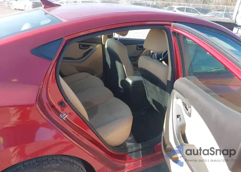 2013 Hyundai Elantra Gls z USA, uszkodzony, nr VIN 5NPDH4AE9DH273281